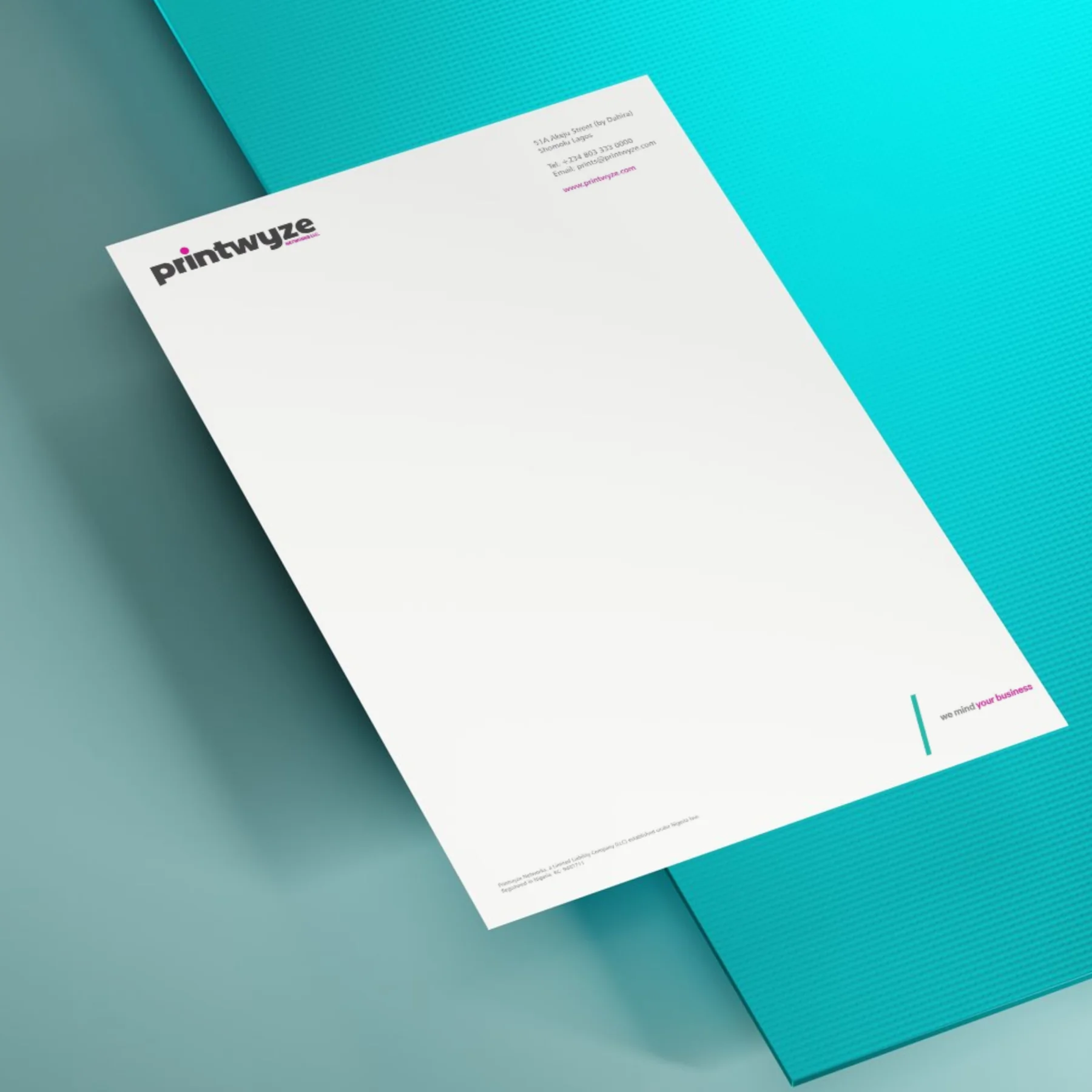 Letterheads sample